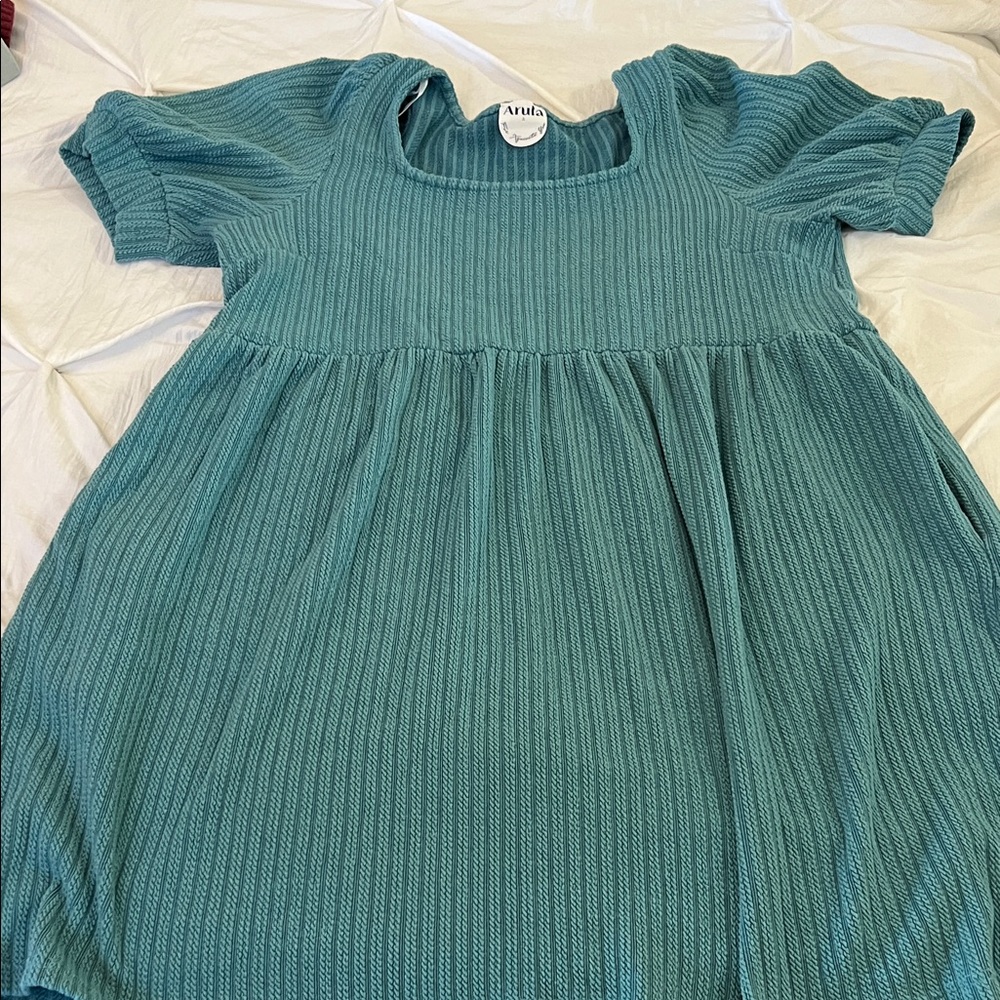 ARULA Teal Casual Dress